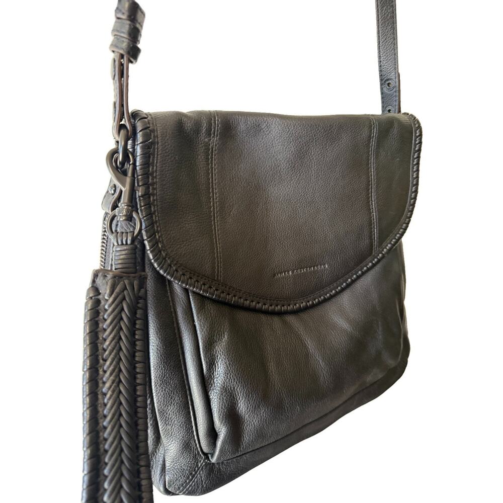 Aimee Kestenberg All For Love Black Leather Convertible Backpack Shoulder Bag - Picture 6 of 16